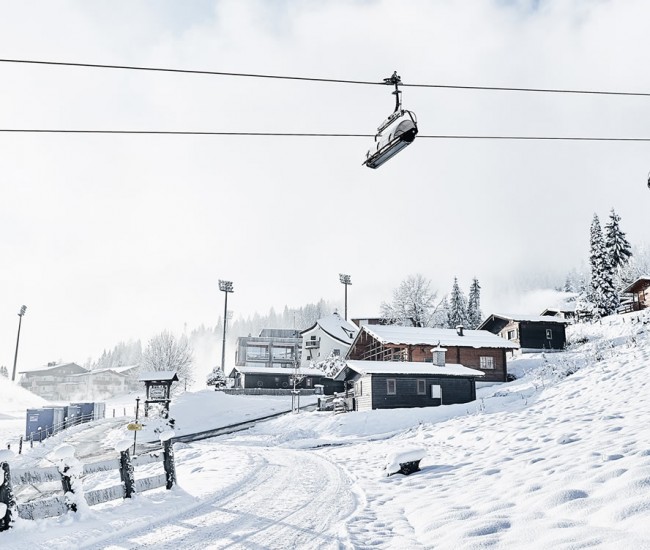 Winter in Flachau im Salzburger Land